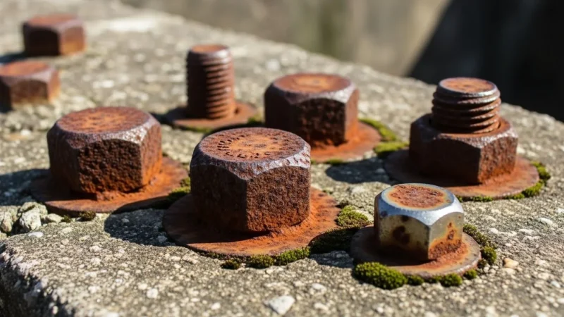 Hình ảnh Vì sao bulong inox bị gỉ? Nguyên nhân và cách tránh